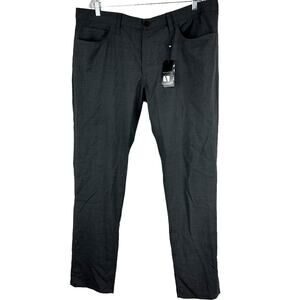Emporio Armani NWT Five Pocket Wool Pants Dark Grey Size 40 Flat Front Trouser